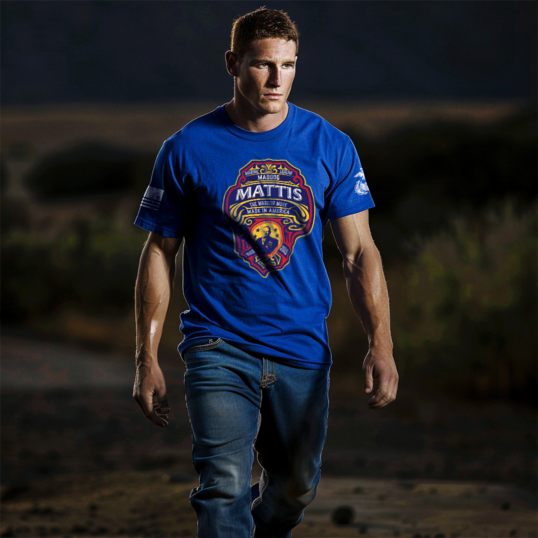 DIA  Military Legends: Maddog Mattis Mens T-Shirt