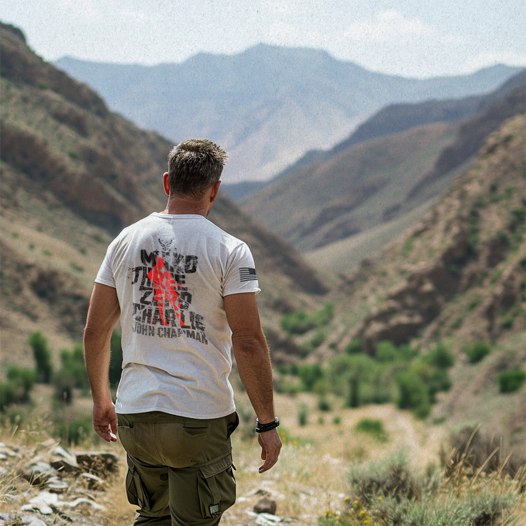 DIA John Chapman Mako Three Zero Charlie Back Print T-Shirt