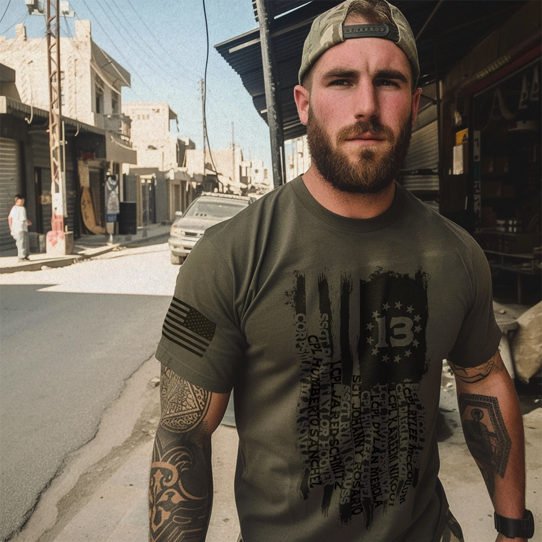 DIA Special Edition Kabul 13 Names T-Shirt