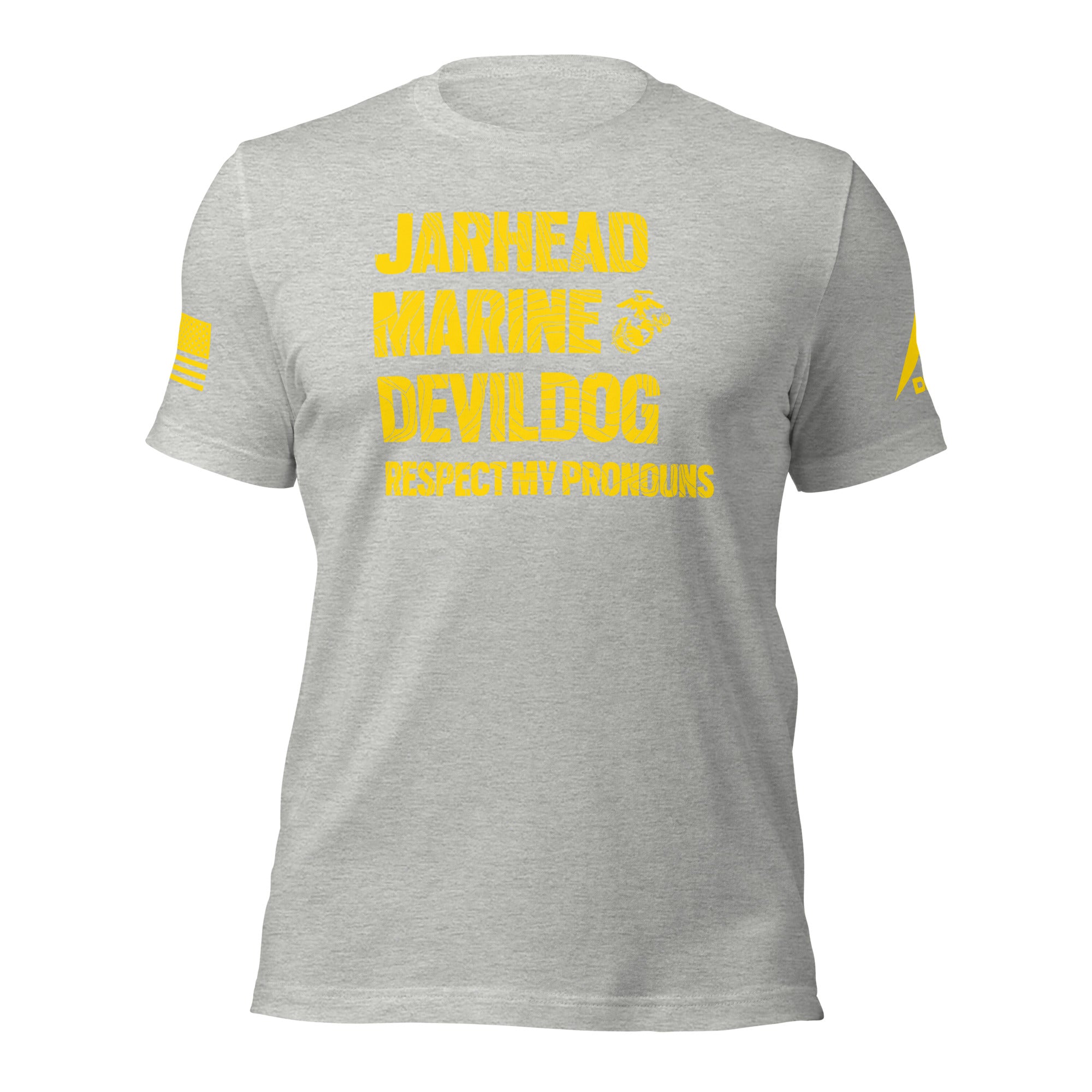DIA Respect My Pronouns: USMC Jarhead Version T-Shirt