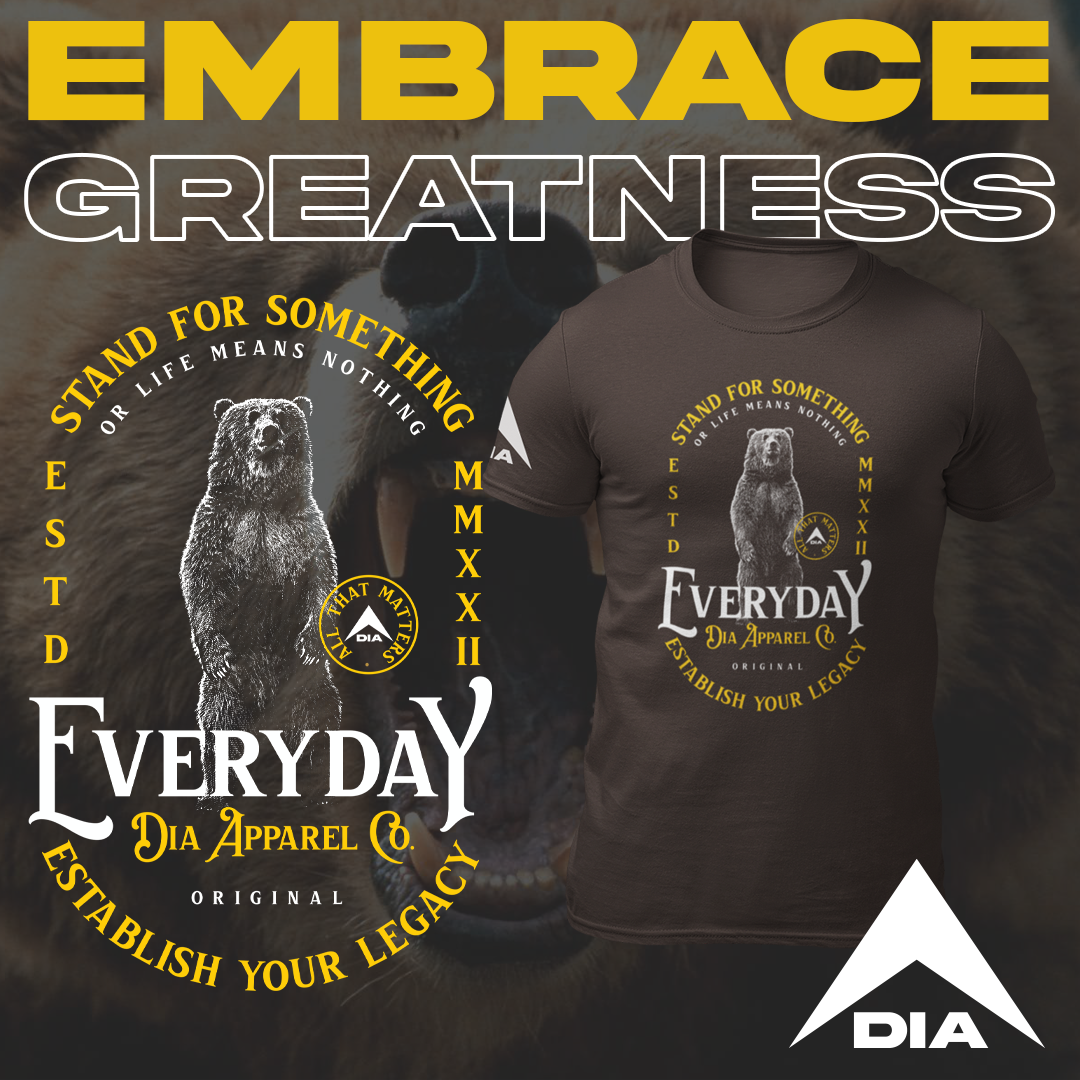 DIA Go Wild: Stand for Something or Live for Nothing T-Shirt