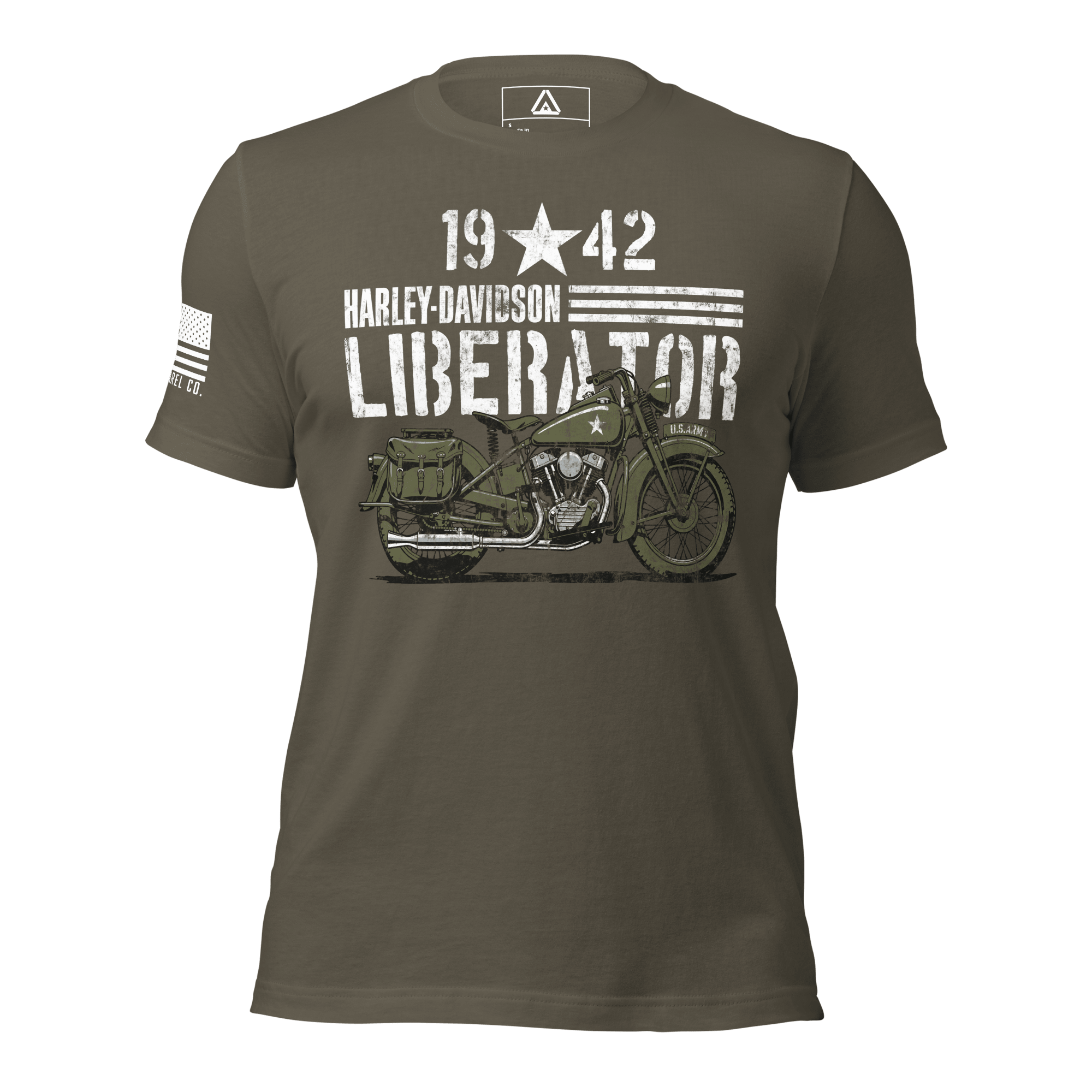 1942 Harley - Davidson Liberator T-Shirt - DIA Apparel Co.