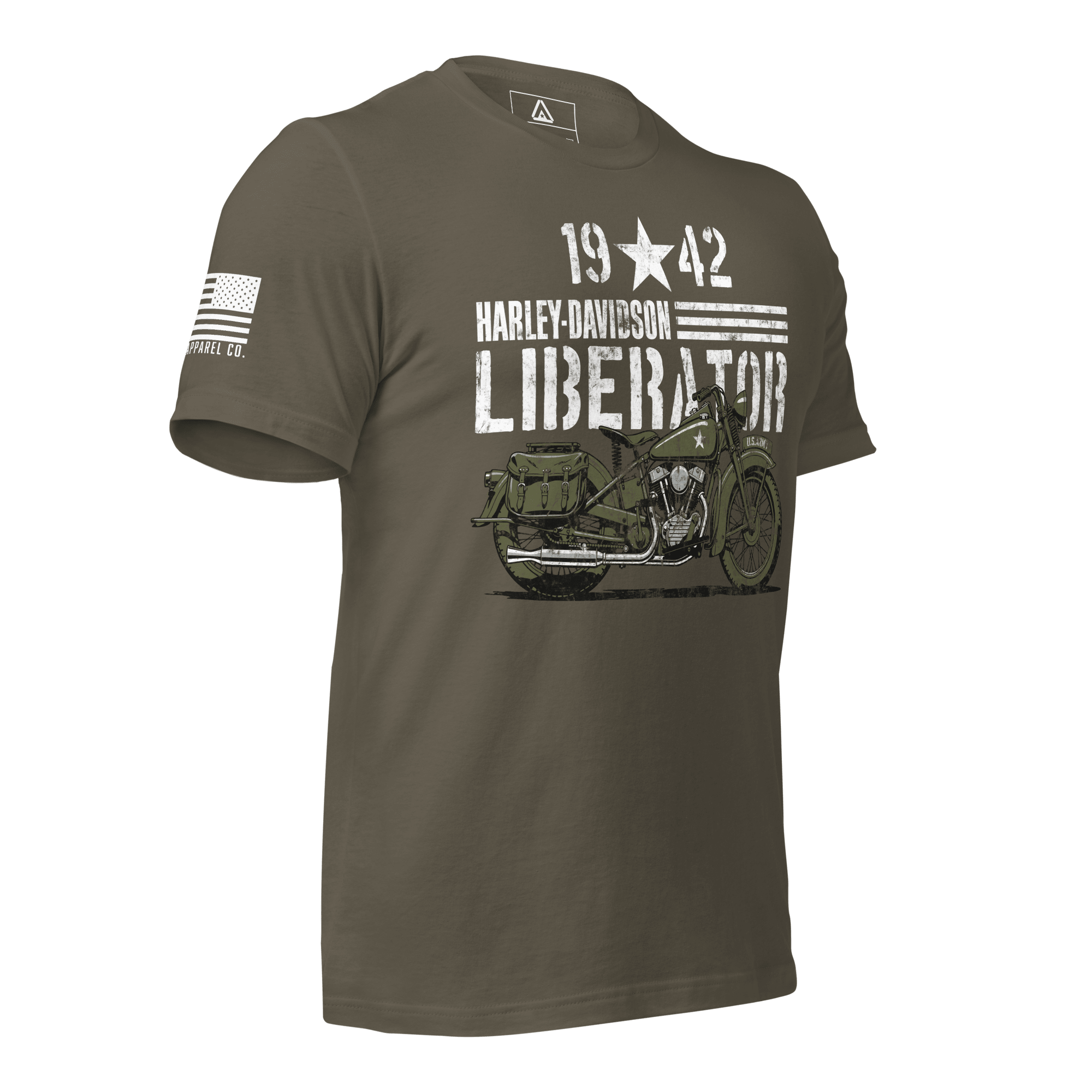 1942 Harley - Davidson Liberator T-Shirt - DIA Apparel Co.