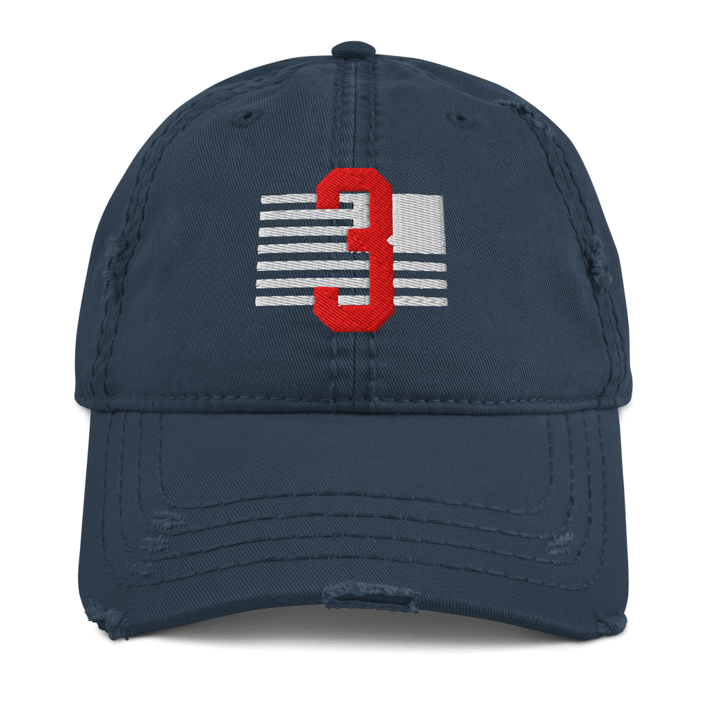 3 Truck Distressed Ball Cap - DIA Apparel Co.