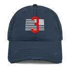 3 Truck Distressed Ball Cap - DIA Apparel Co.