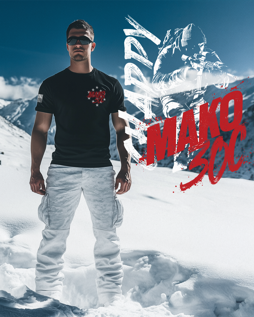DIA "Chappy" Mako Three Zero Charlie T-Shirt
