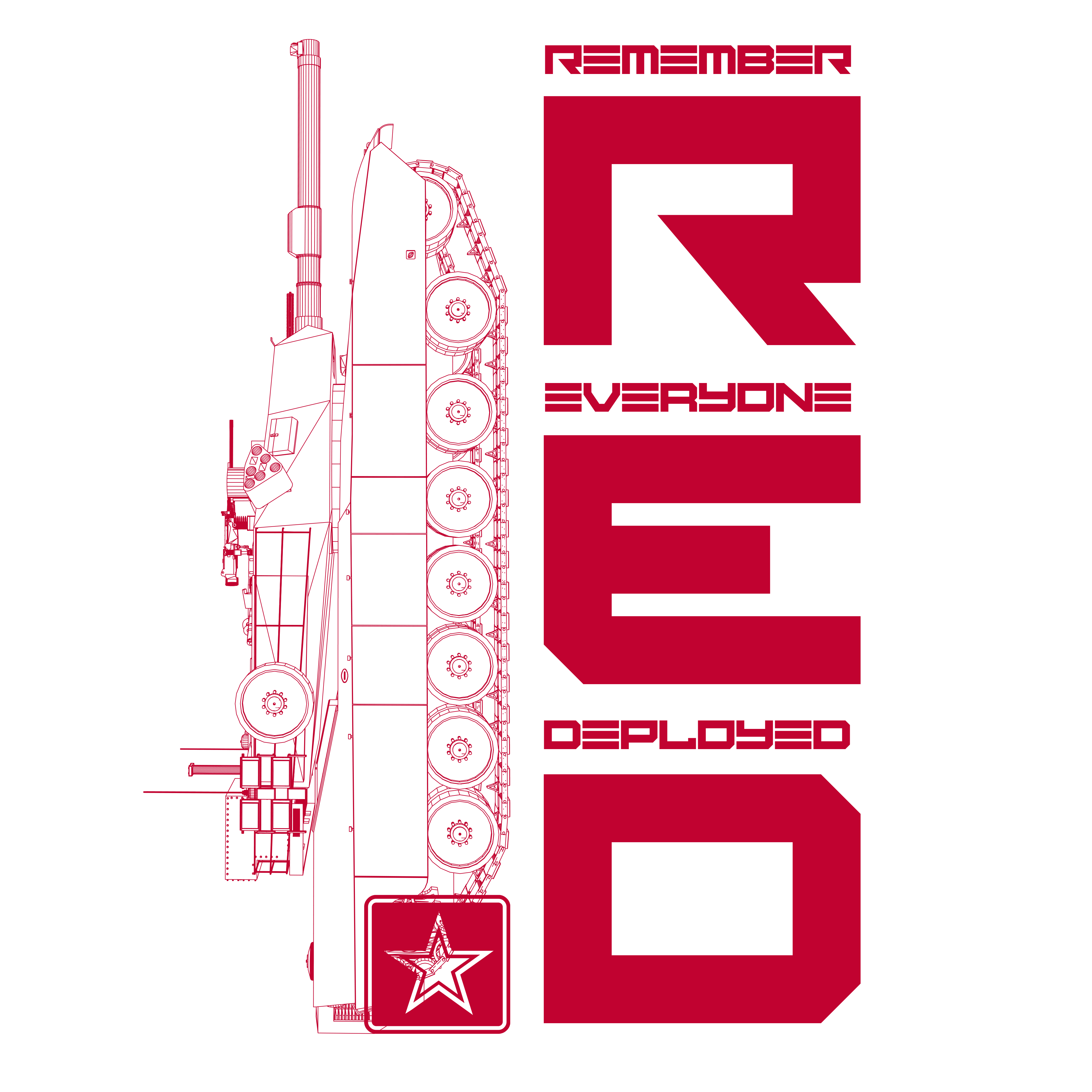 DIA Remember Everyone Deployed R.E.D. Army Edition Hoodie