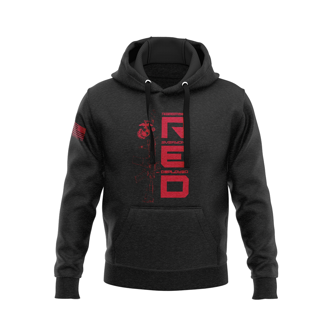 Remember Everyone Deployed R.E.D. USMC Edition Hoodie