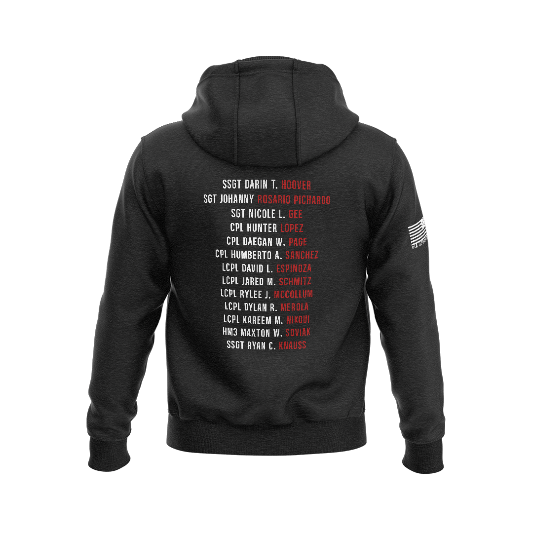 Abbey Gate Remember Their Names Hoodie