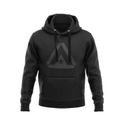 DIA Stealth Logo Hoodie in black, featuring a subtle DIA logo design