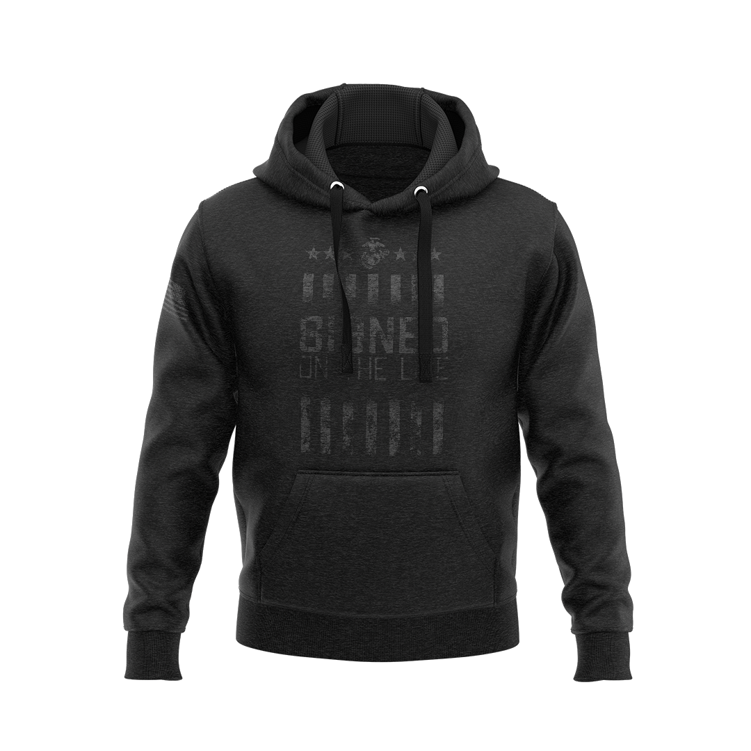 DIA Signed On The Line: USMC Hoodie