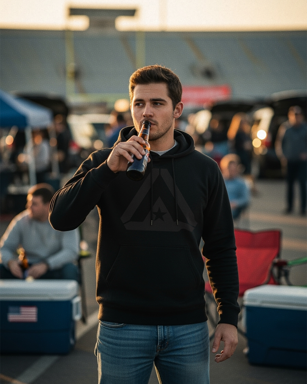 DIA Stealth Logo Hoodie