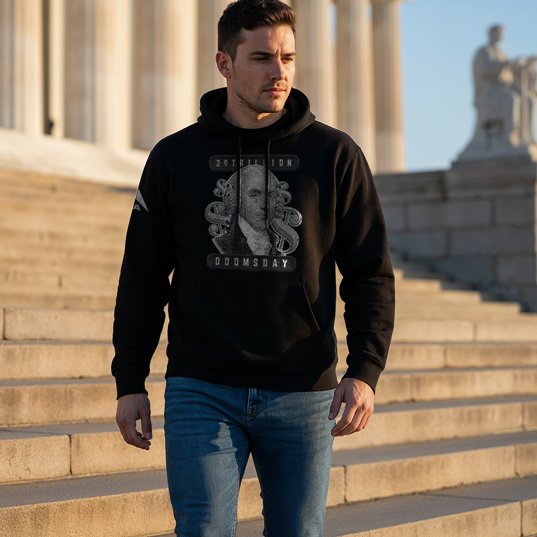DIA Demand Better Doomsday Debt Hoodie