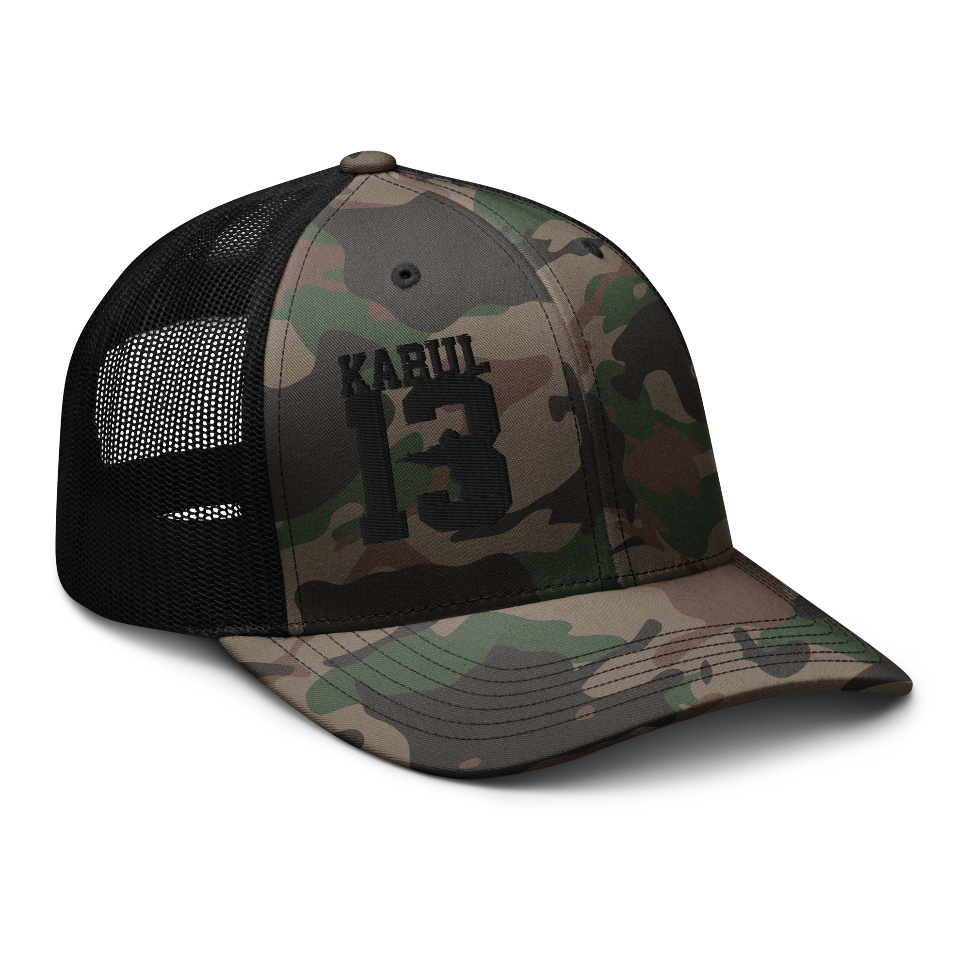 DIA Kabul 13 Abbey Gate Camouflage Trucker Hat