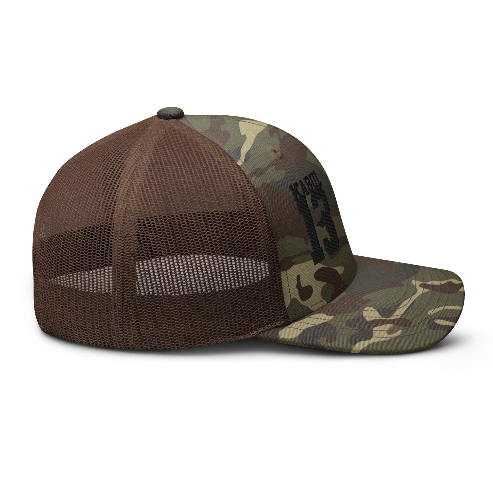 DIA Kabul 13 Abbey Gate Camouflage Trucker Hat