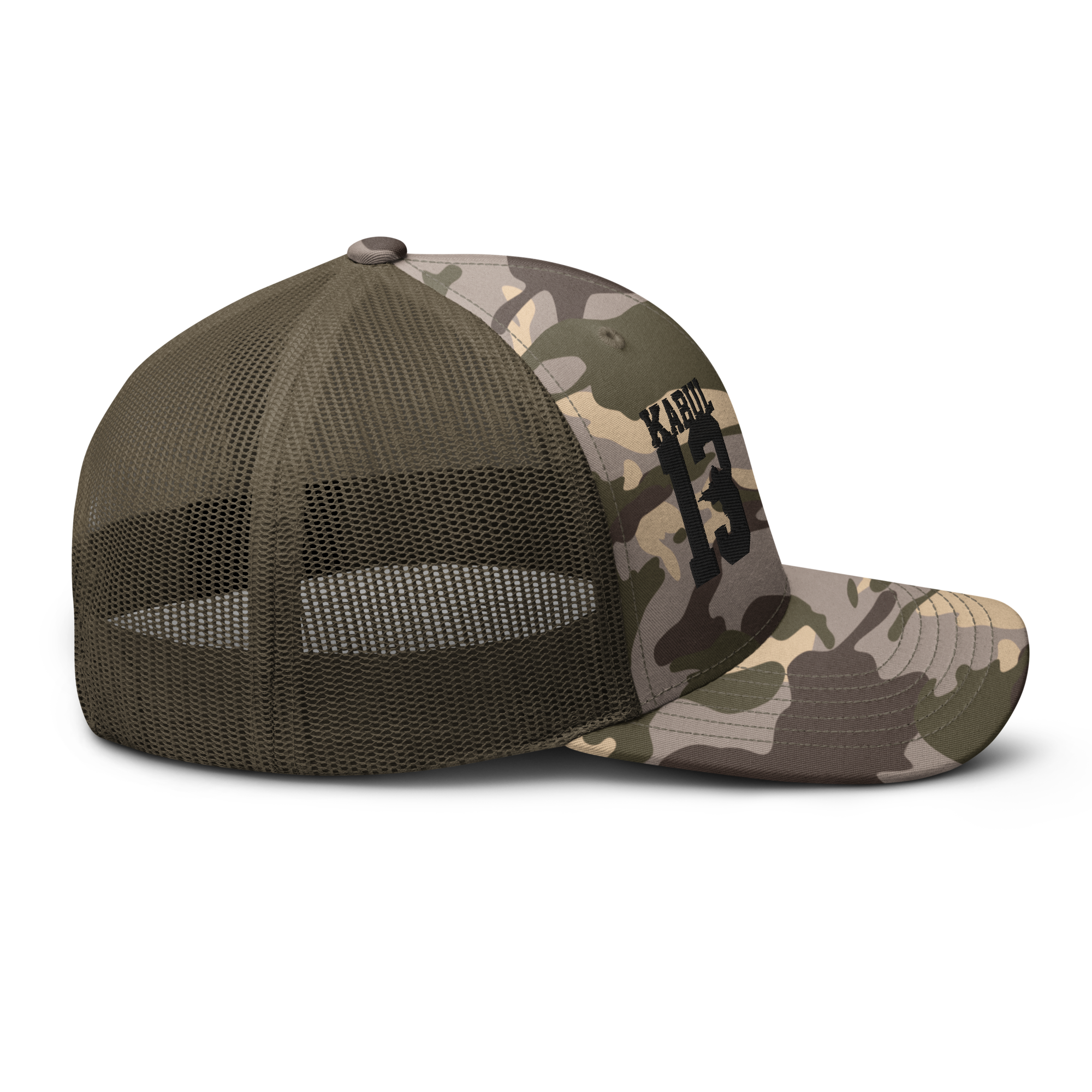 DIA Kabul 13 Abbey Gate Camouflage Trucker Hat