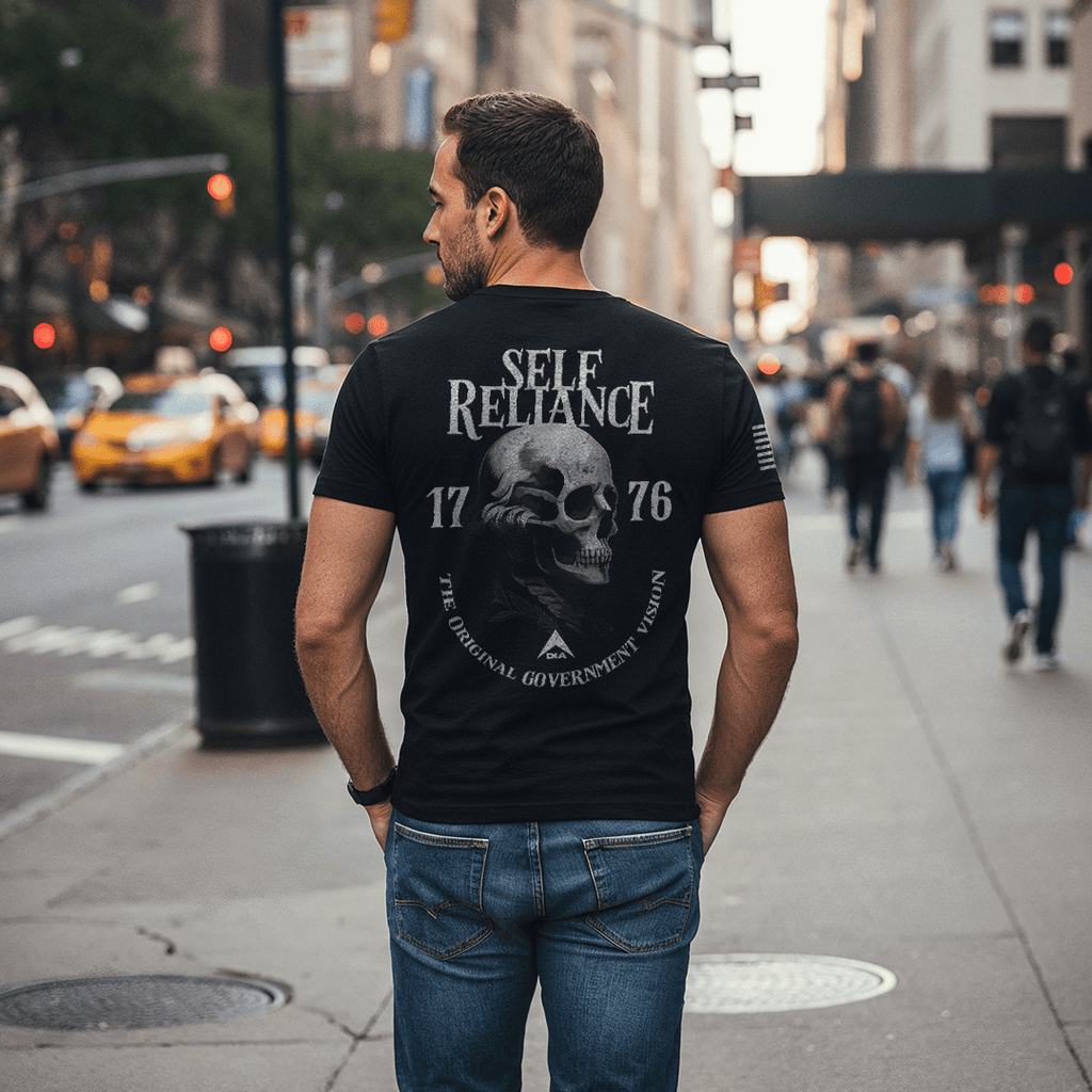 Demand Better Self Reliance T-Shirt - DIA Apparel Co.