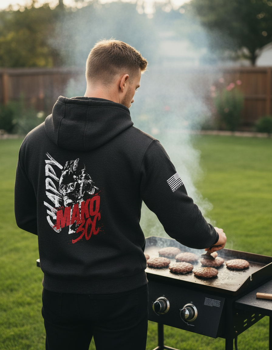 "Chappy" Mako Three Zero Charlie Hoodie