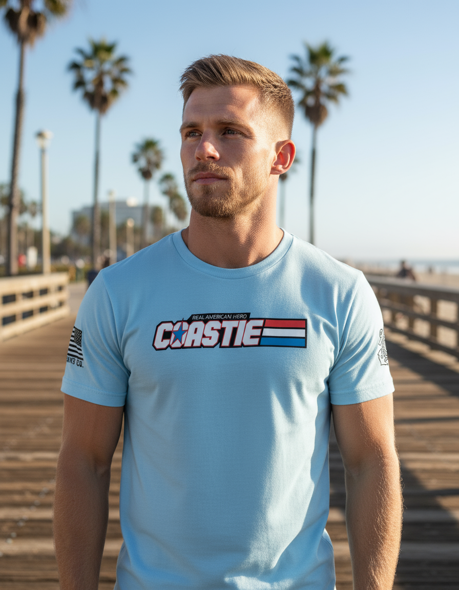 Coastie: A Real American Hero T-Shirt