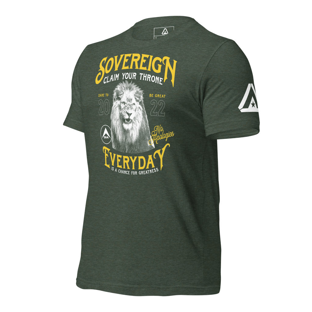 Go Wild: Sovereign Claim Your Throne Mens T-Shirt - DIA Apparel Co.