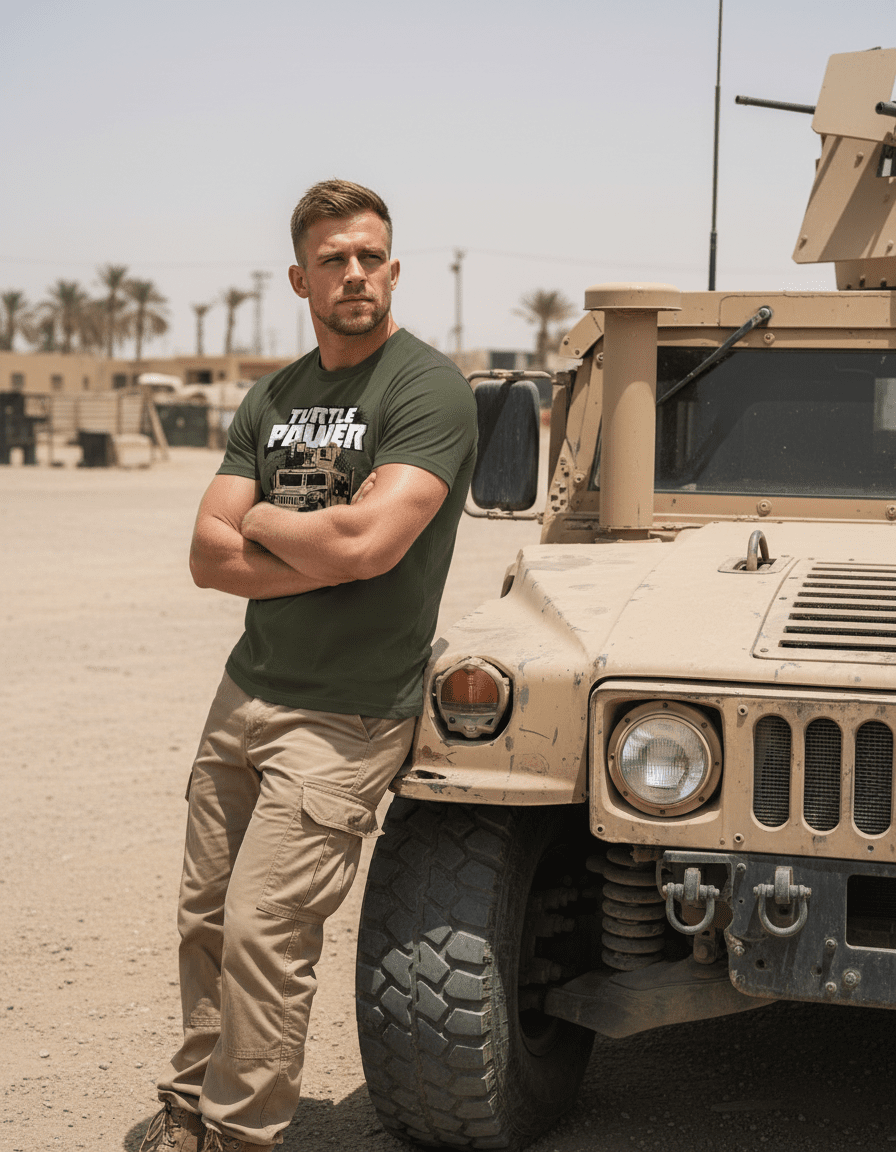 Humvee Turtle Power T-Shirt - DIA Apparel Co.