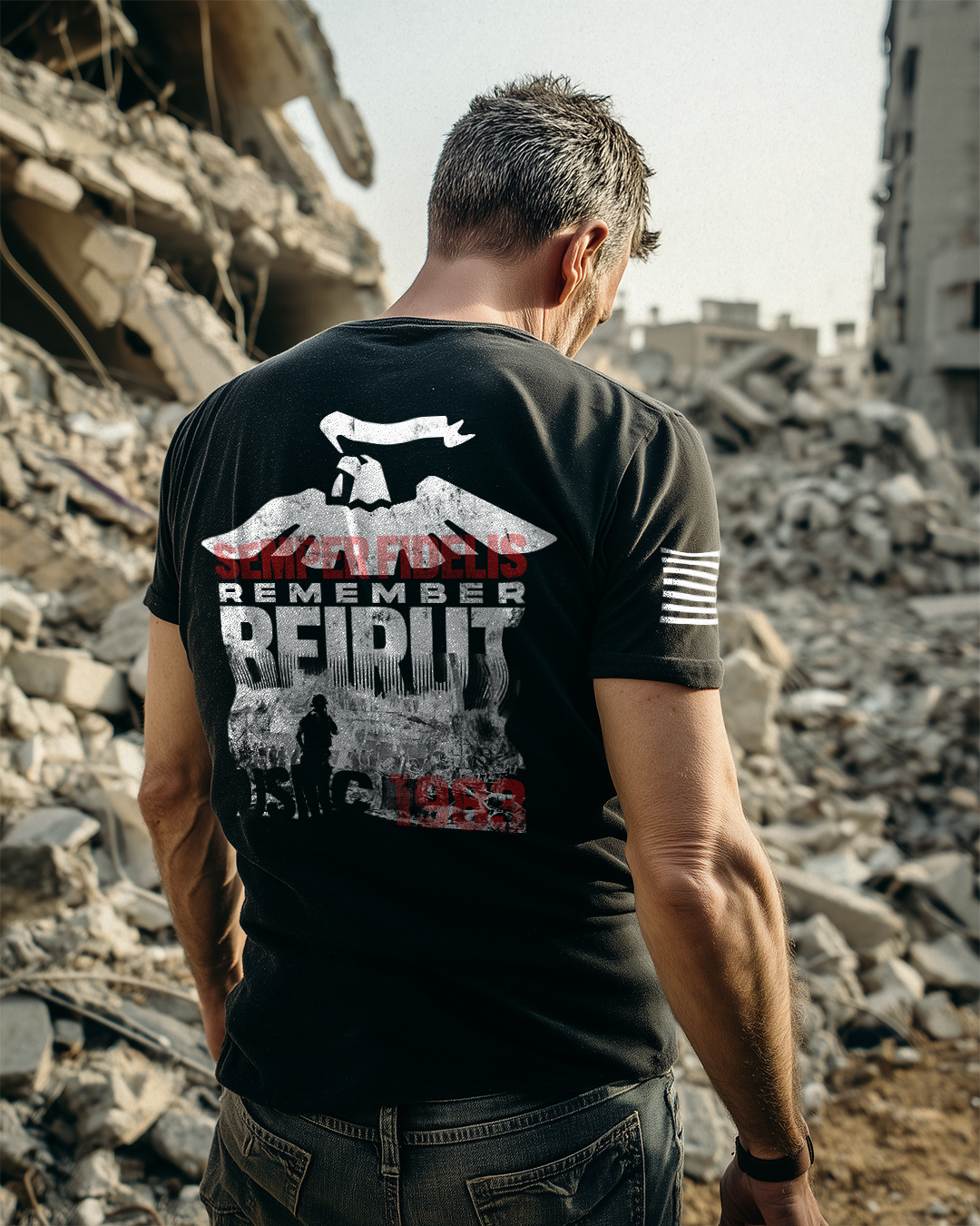 DIA Beirut 1983 – Never Forgotten T-Shirt