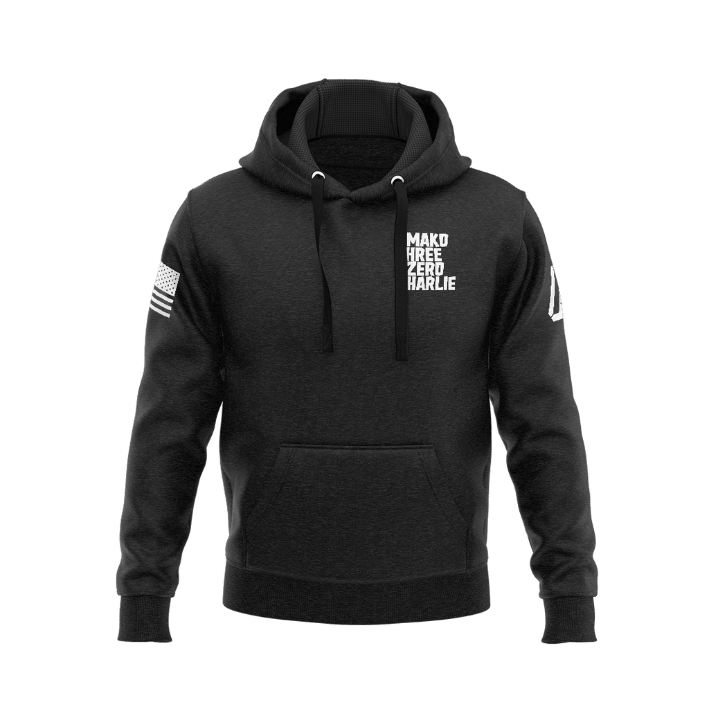 John Chapman Mako Three Zero Charlie Hoodie - DIA Apparel Co.