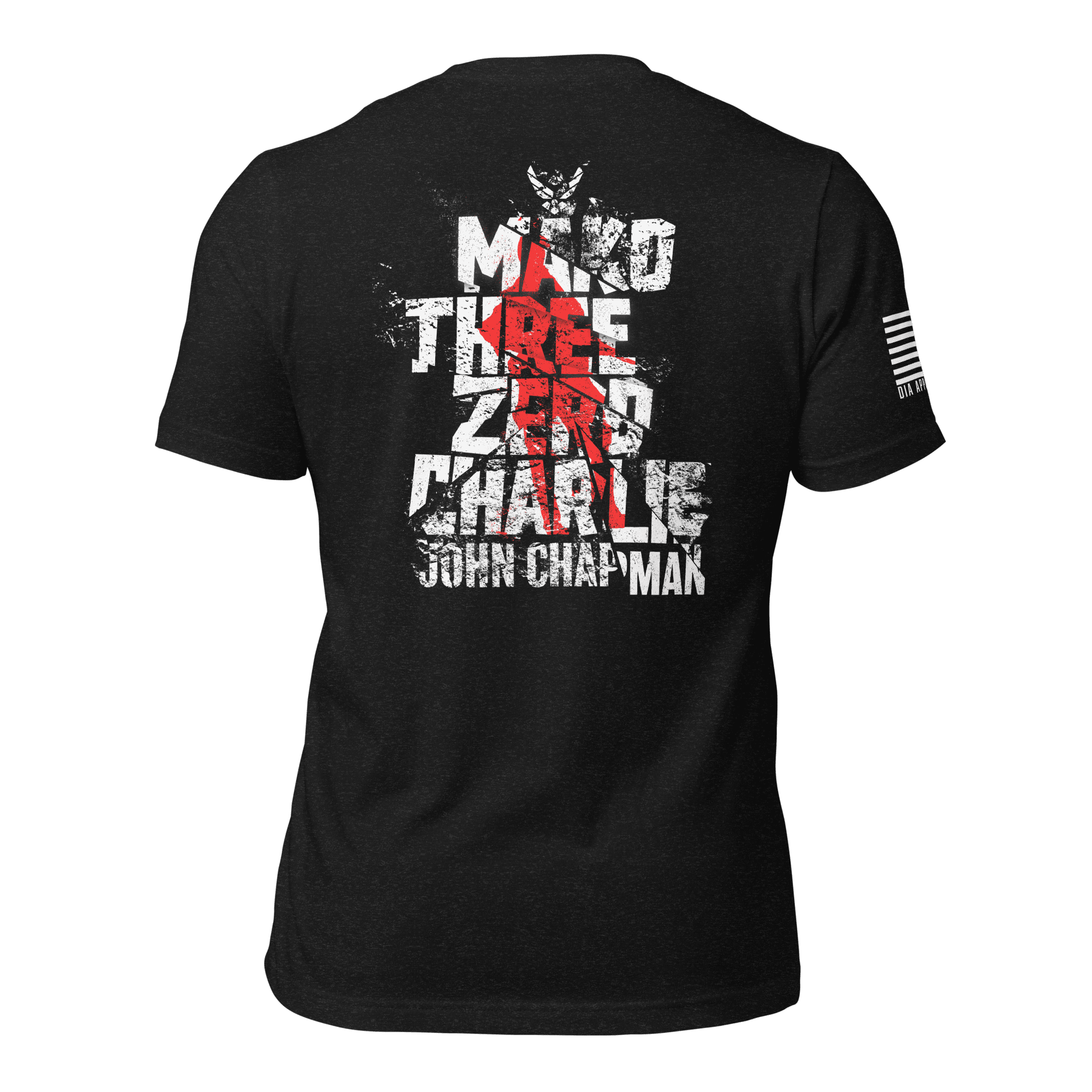 Mako Three Zero Charlie Back Print T-Shirt - DIA Apparel Co.