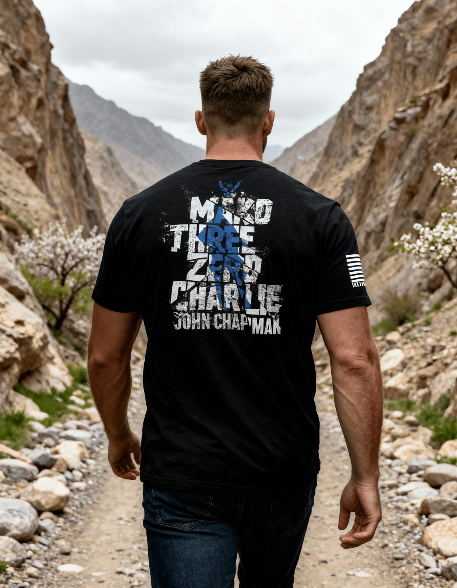 Mako Three Zero Charlie Frost Back Print T-shirt - DIA Apparel Co.