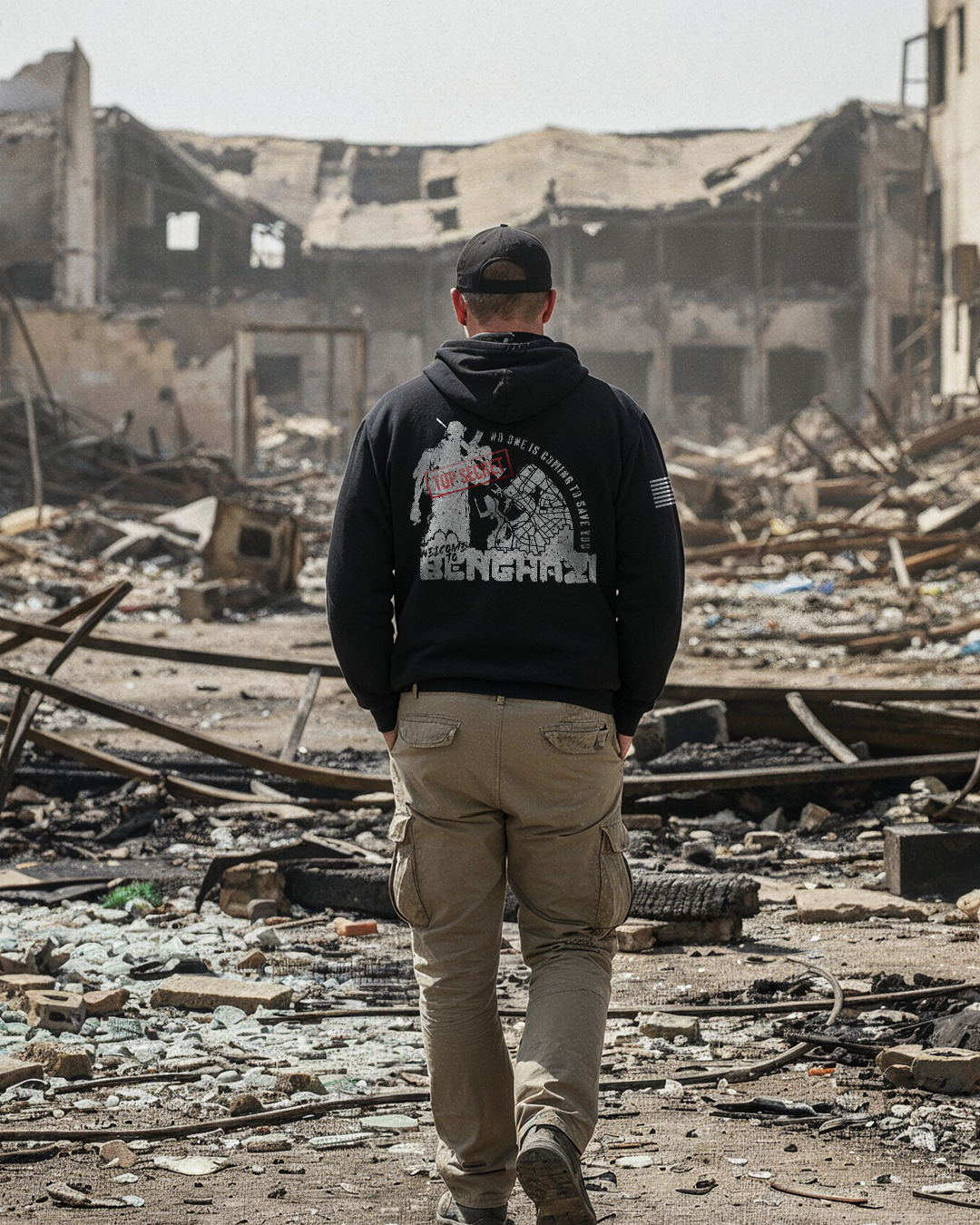 DIA No One Is Coming Benghazi Hoodie