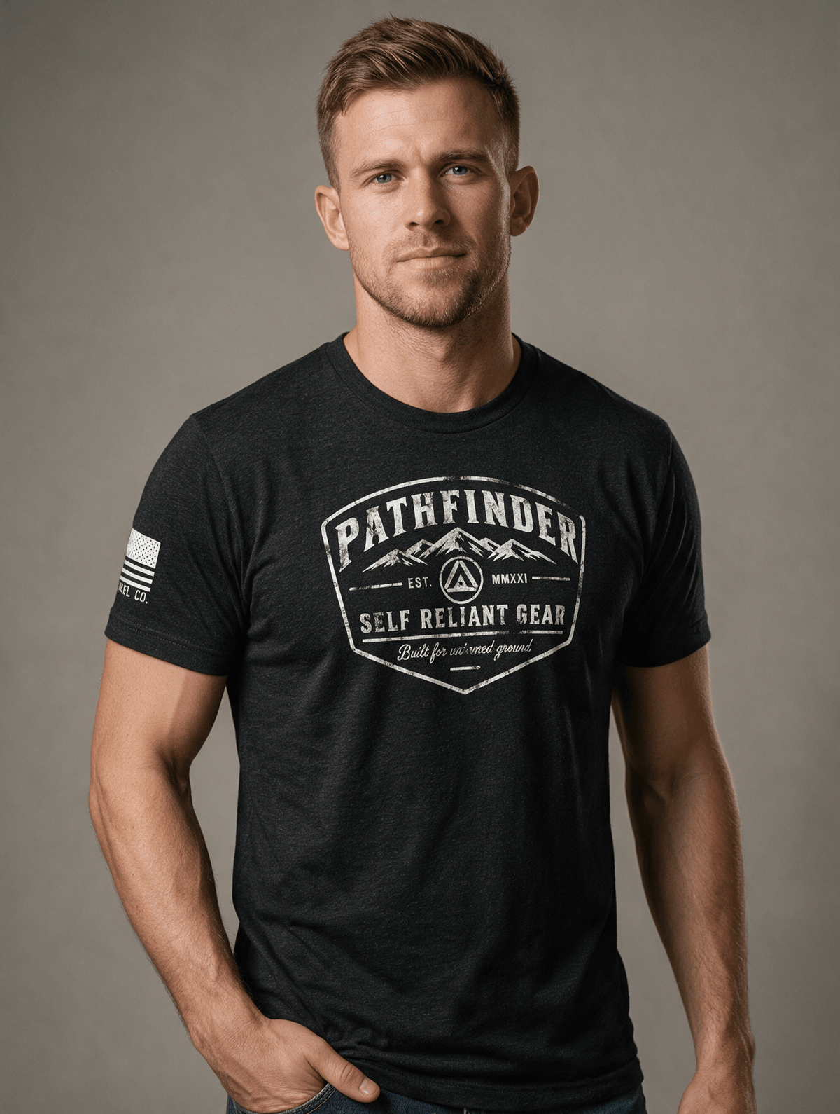 Pathfinder Self Reliant Gear T-Shirt - DIA Apparel Co.