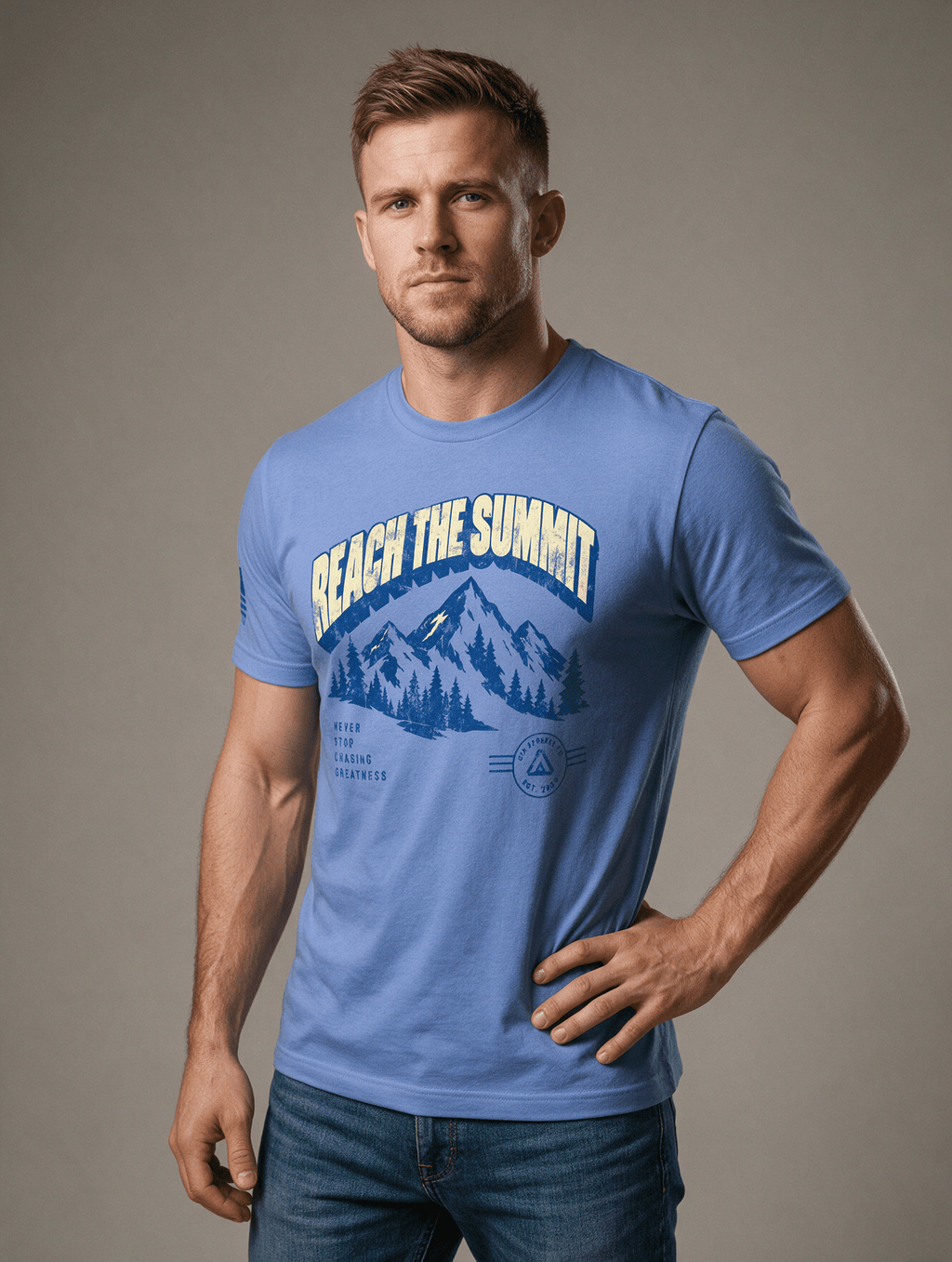 Reach the Summit T-shirt - DIA Apparel Co.