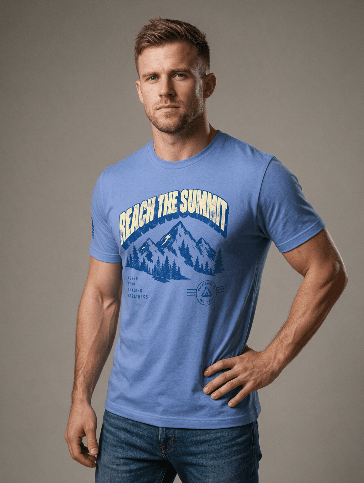 Reach the Summit T-shirt - DIA Apparel Co.