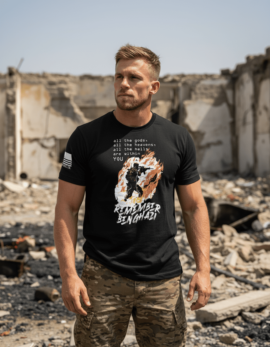 Remember Benghazi T-Shirt - DIA Apparel Co.