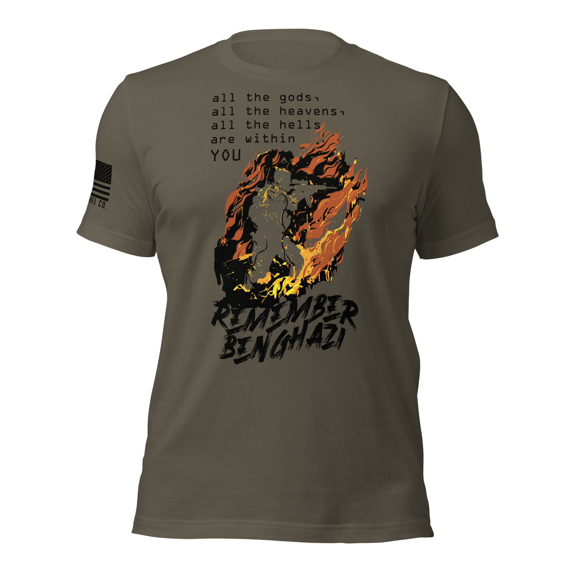 Remember Benghazi T-Shirt - DIA Apparel Co.