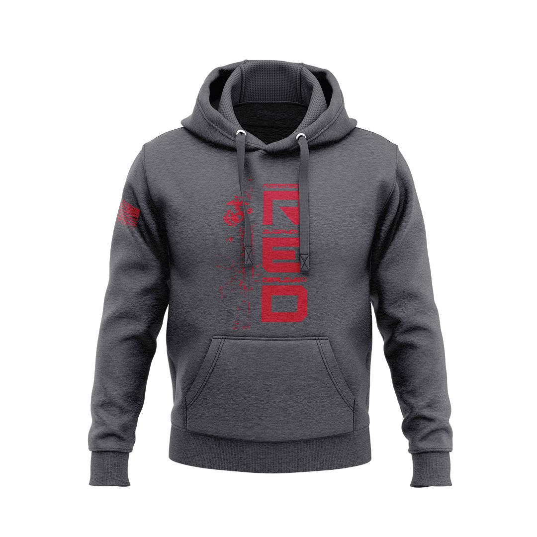 Remember Everyone Deployed R.E.D. USMC Edition Hoodie - DIA Apparel Co.