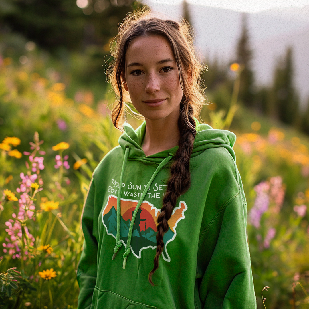 DIA Pathfinder: Don't Waste the View Mens Hoodie