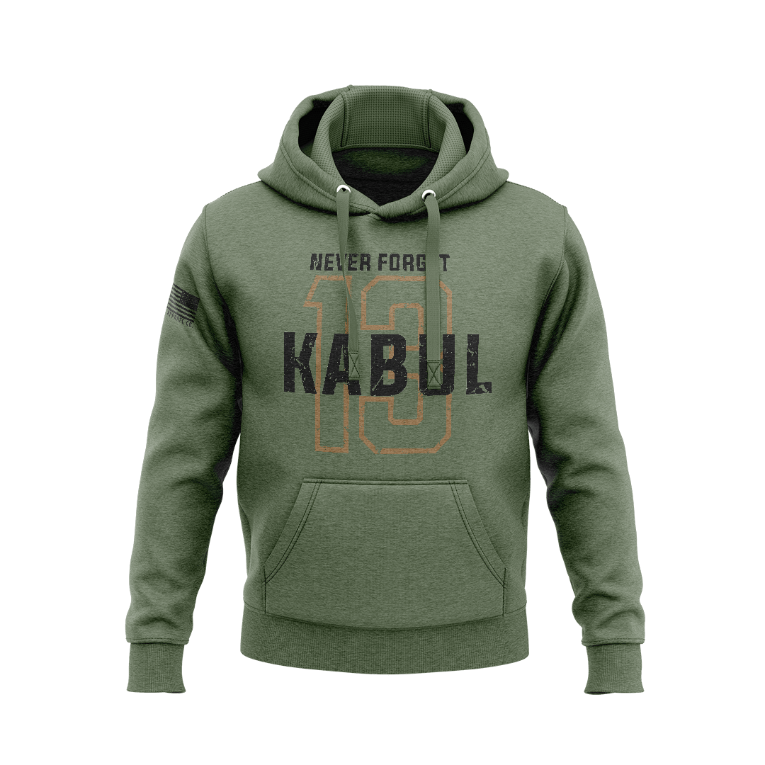 Special Edition Kabul 13 Names Hoodie - DIA Apparel Co.