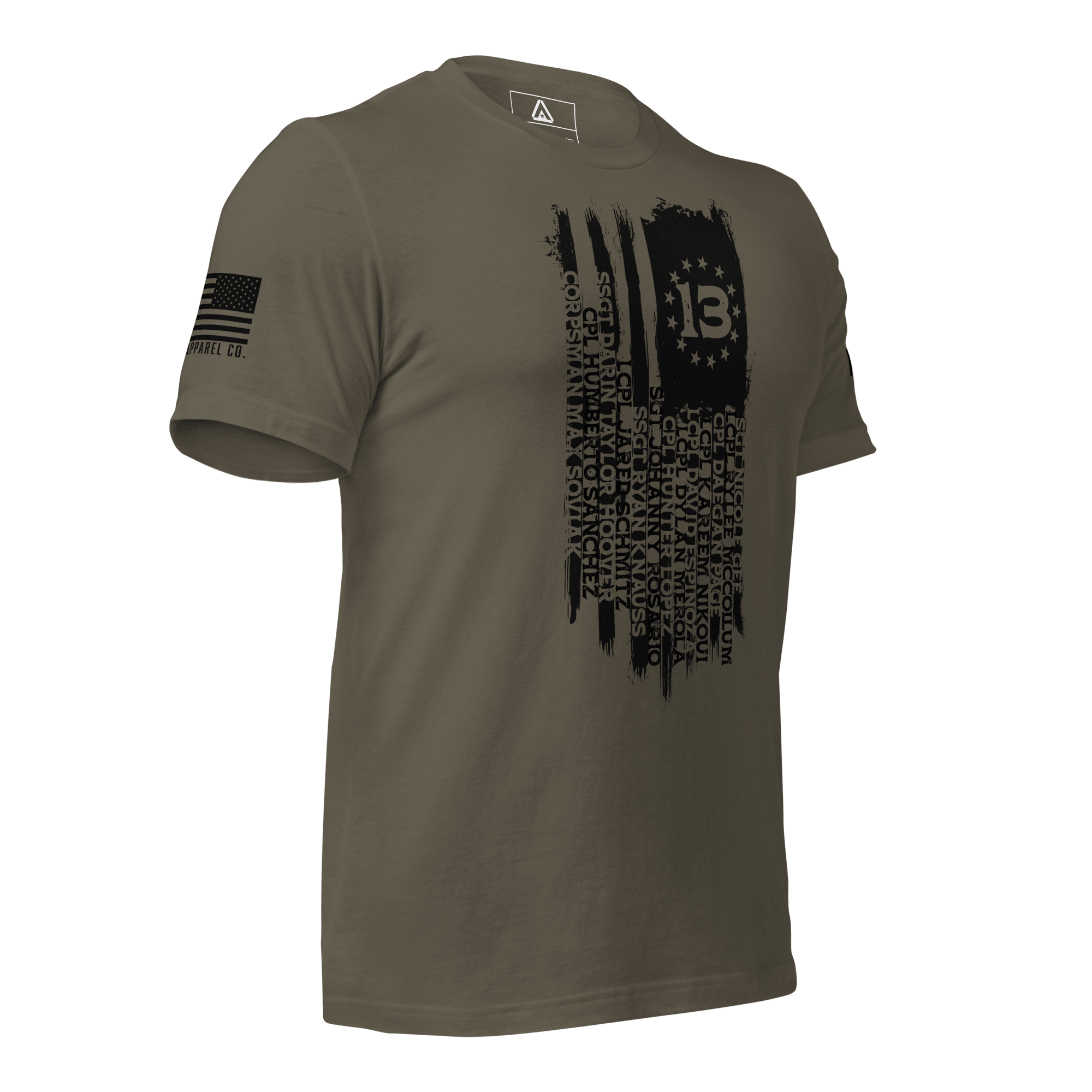 Special Edition Kabul 13 Names T-Shirt - DIA Apparel Co.