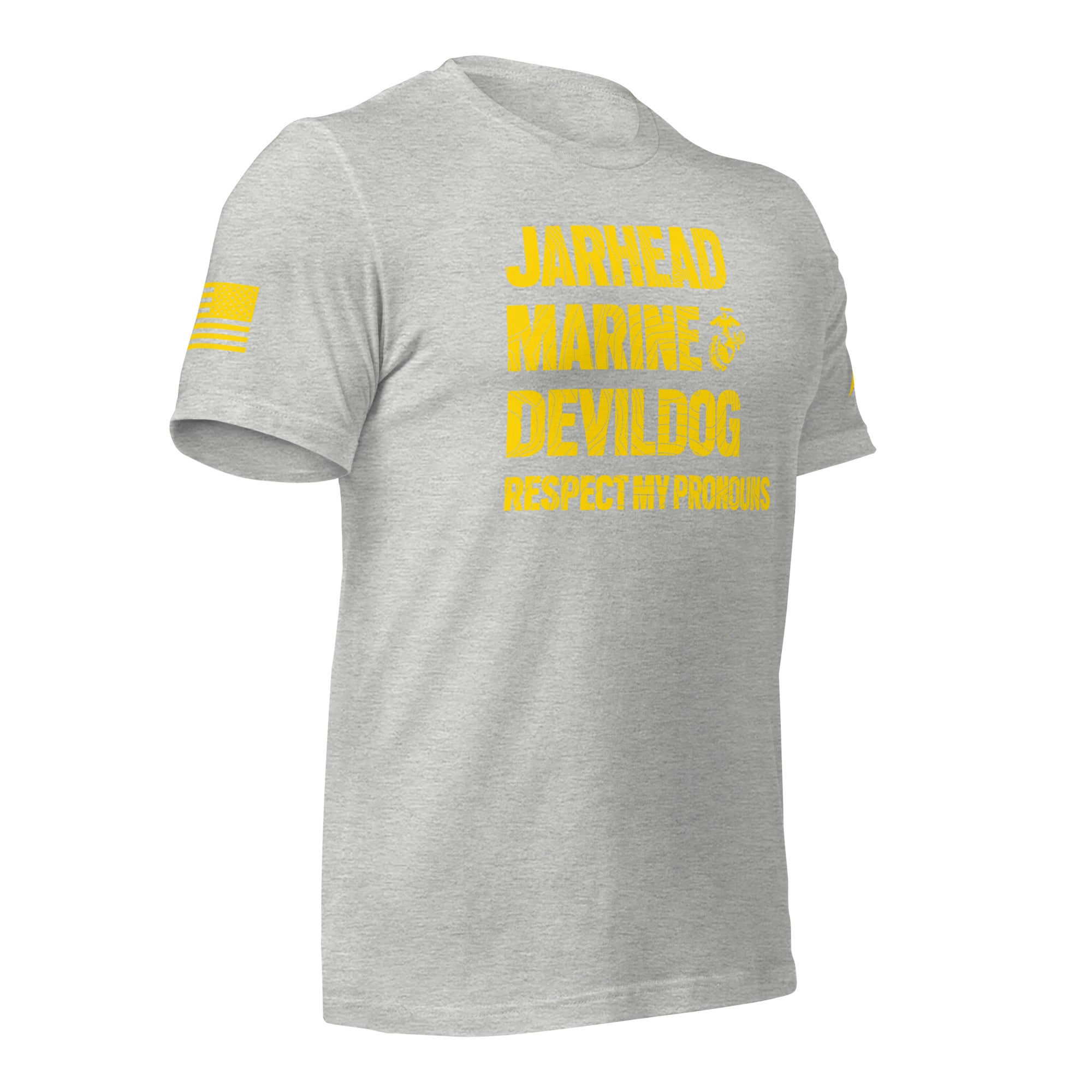 DIA Respect My Pronouns: USMC Jarhead Version T-Shirt