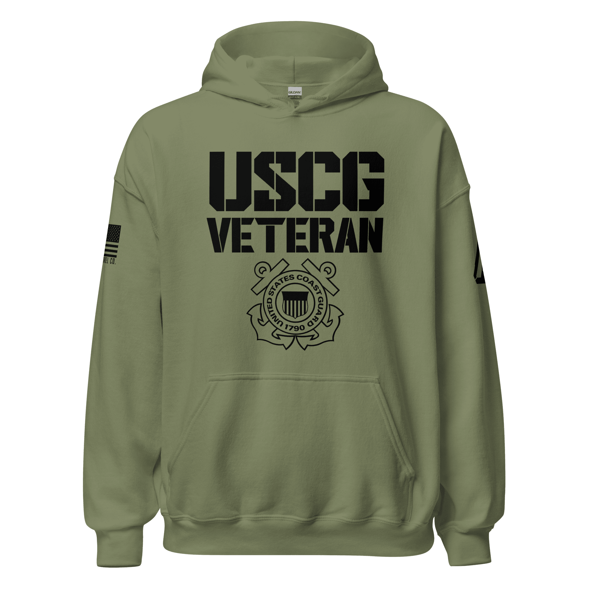 U.S. Coast Guard Veteran Hoodie - DIA Apparel Co.