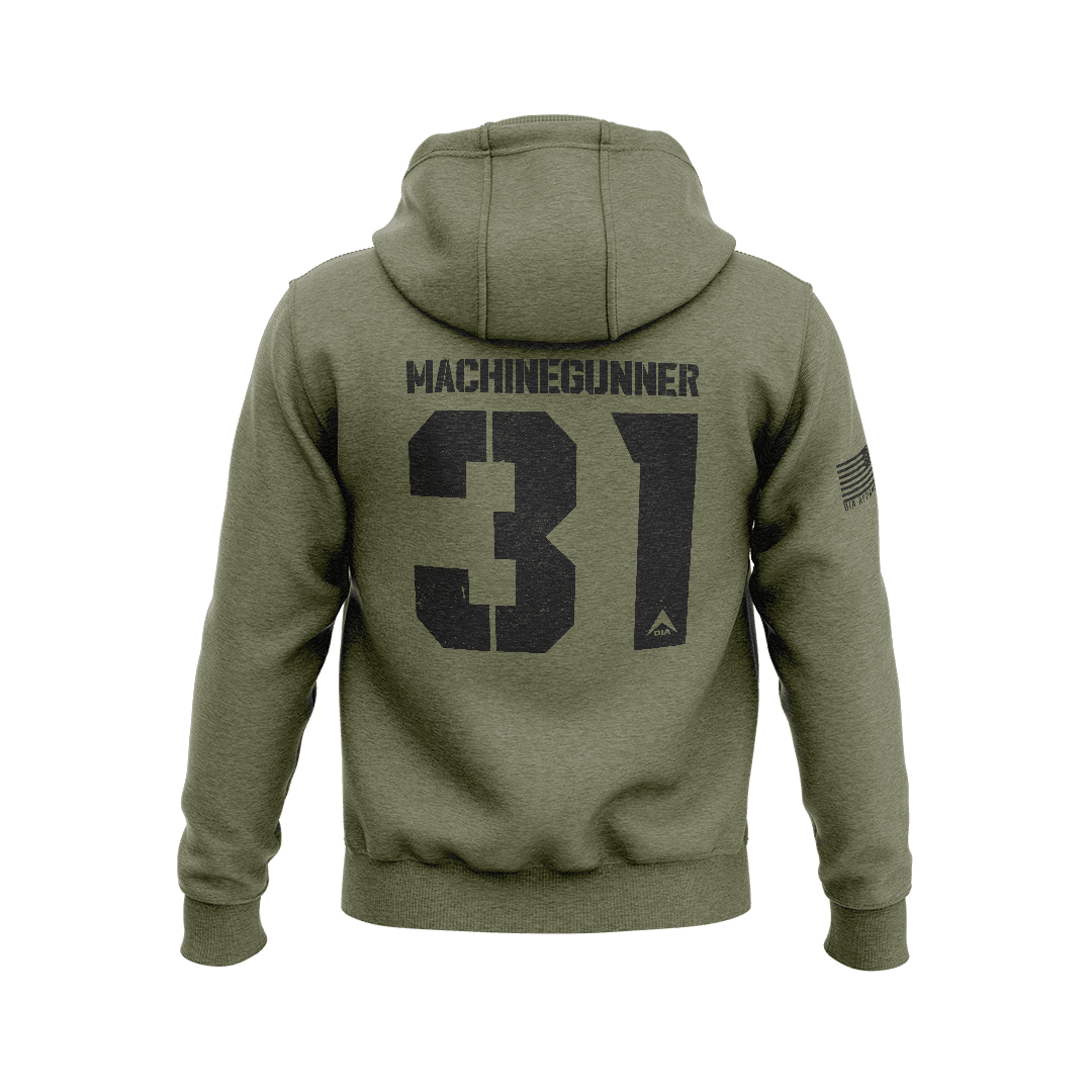 USMC Club 03: Machinegunner Hoodie - DIA Apparel Co.