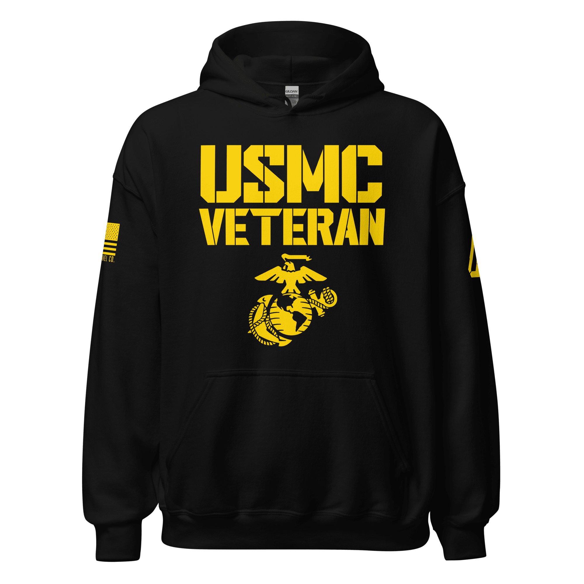 USMC Veteran Hoodie - DIA Apparel Co.