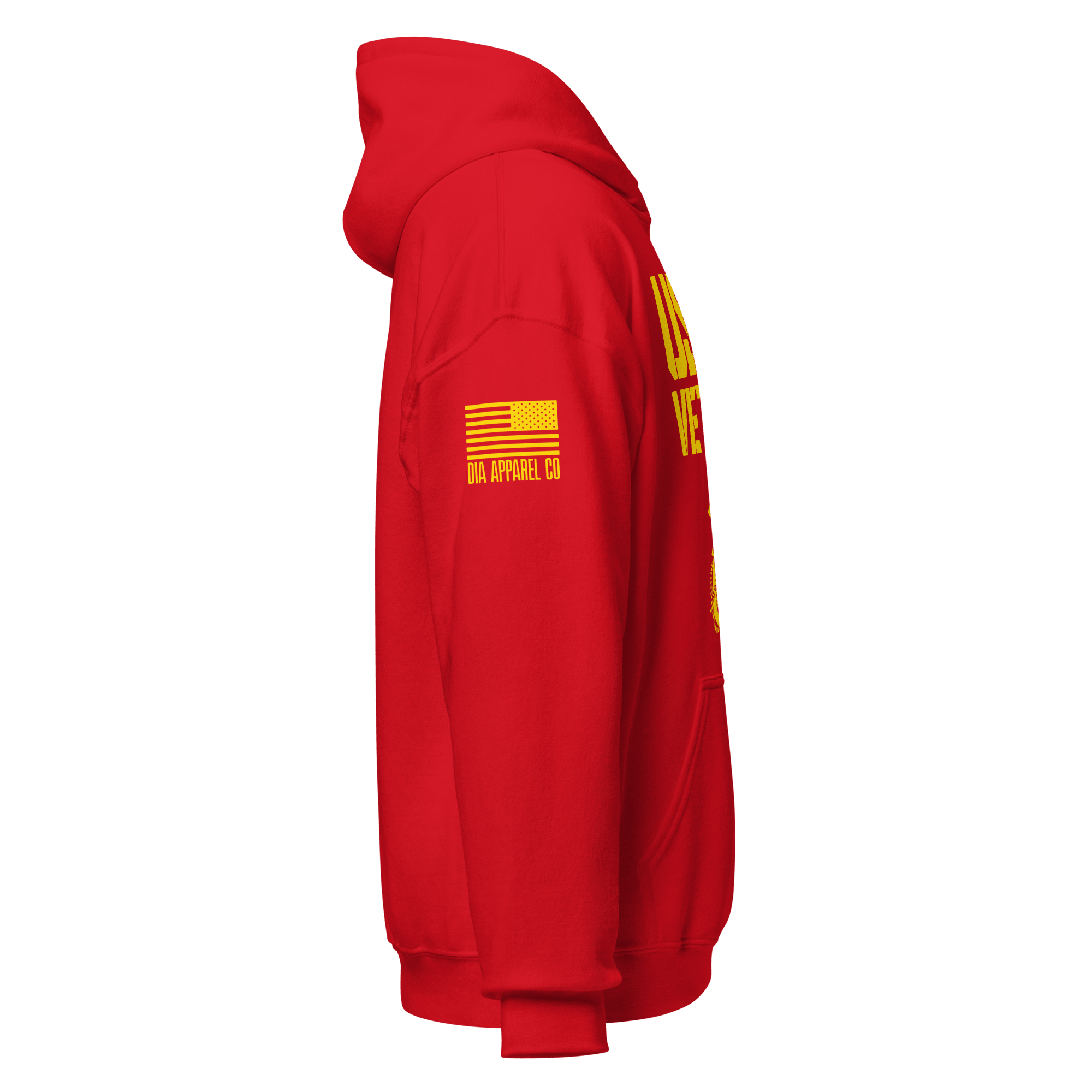USMC Veteran Hoodie - DIA Apparel Co.
