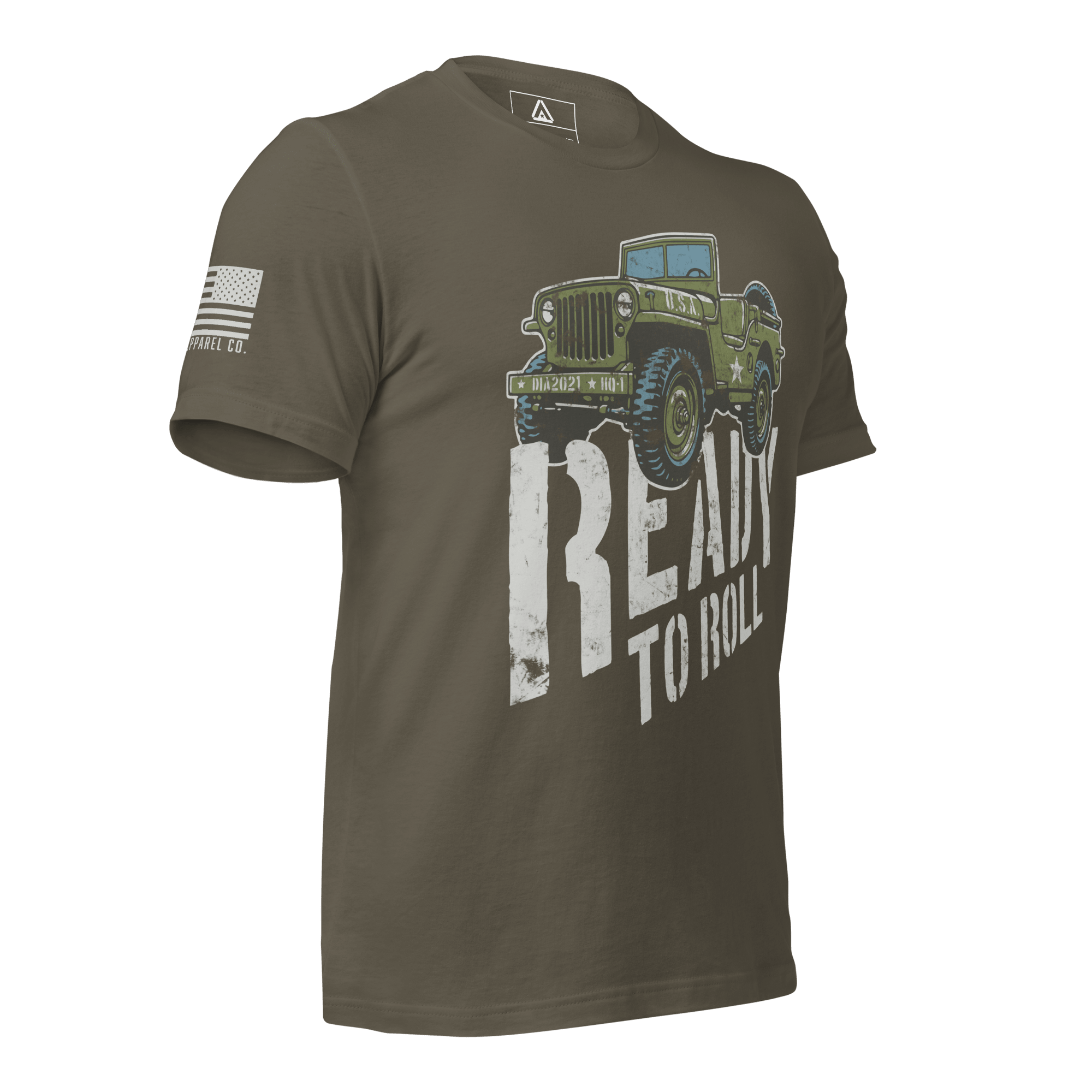 Willys Jeep - Ready to Roll T-Shirt - DIA Apparel Co.