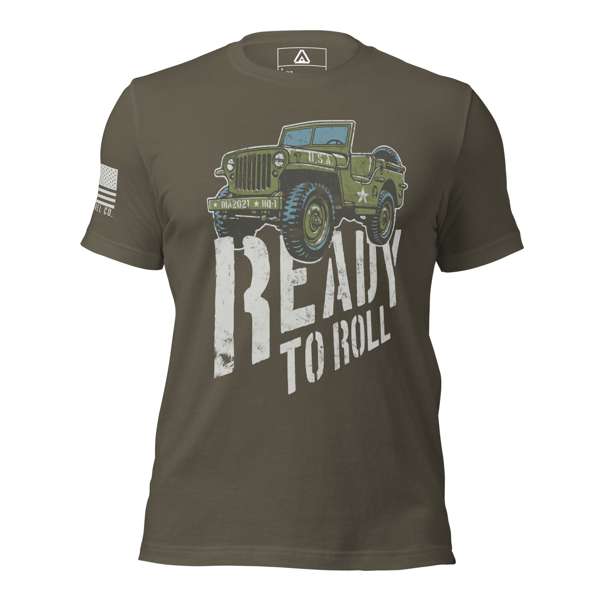 Willys Jeep - Ready to Roll T-Shirt - DIA Apparel Co.