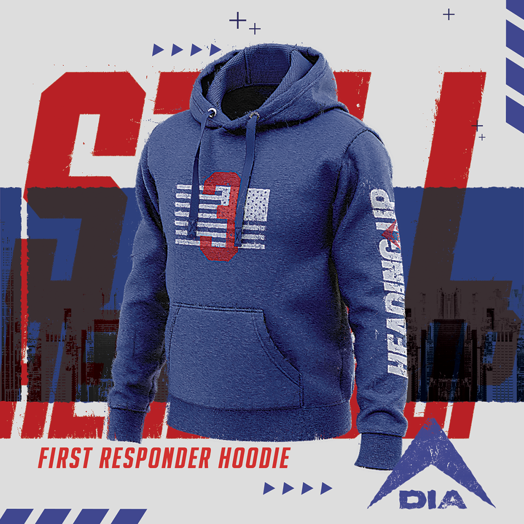 DIA Men of 3 Truck FDNY Hoodie