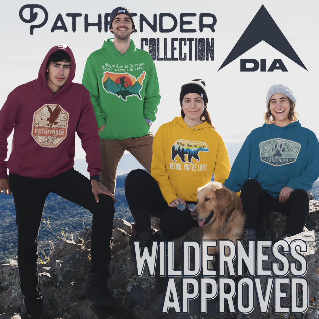 DIA Pathfinder: Tracker Mens Hoodie