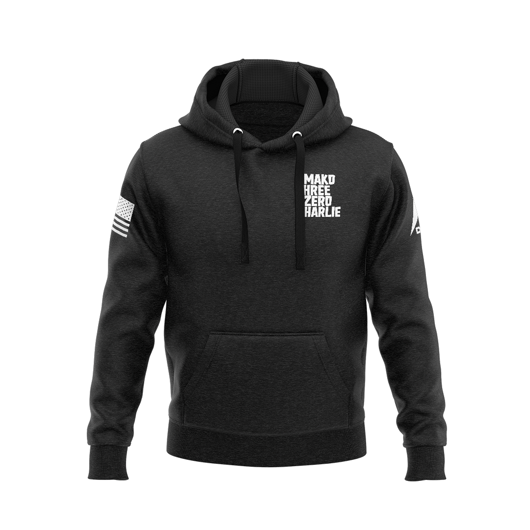 DIA Military Legends: John Chapman Mako Three Zero Charlie Hoodie