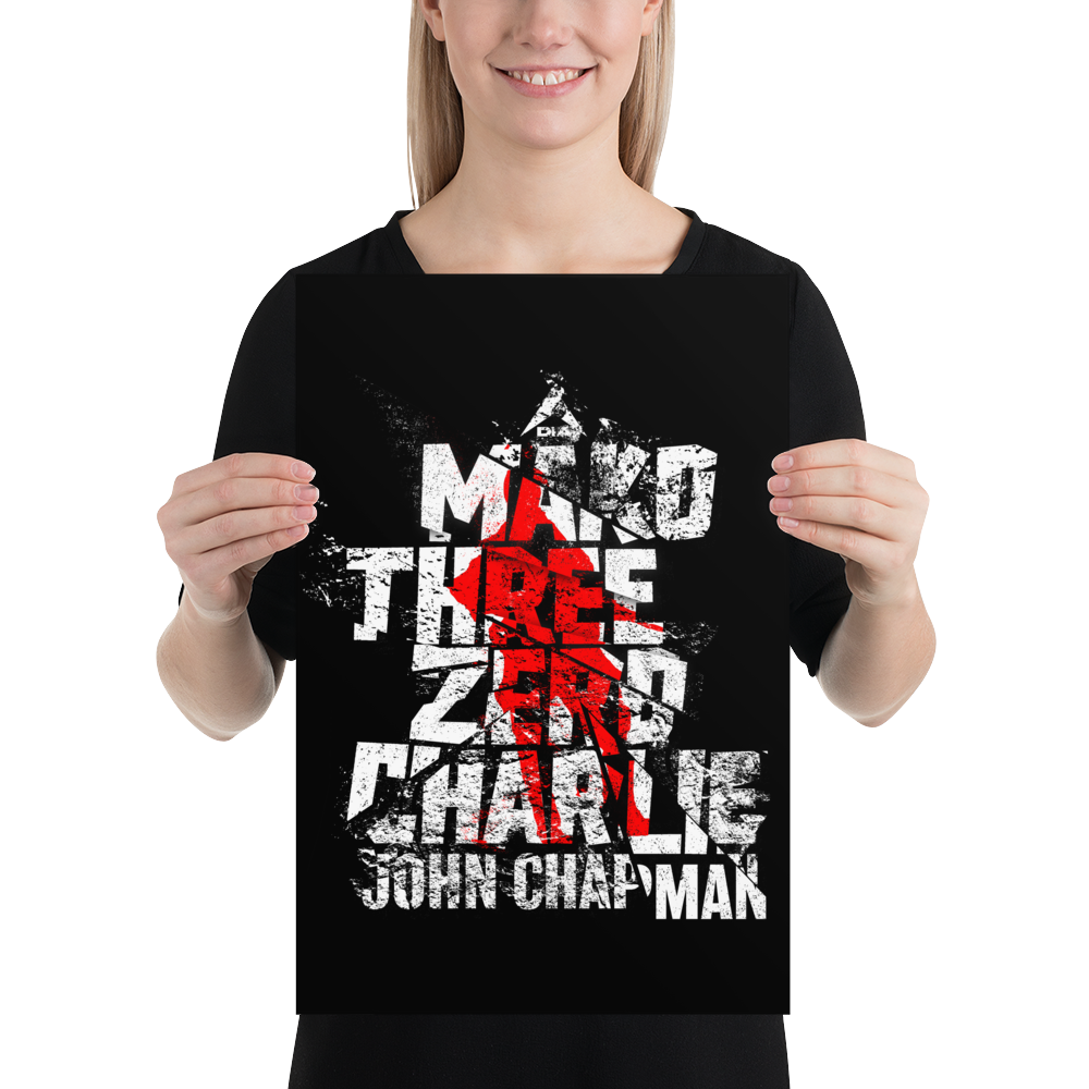 DIA Mako Three Zero Charlie Poster